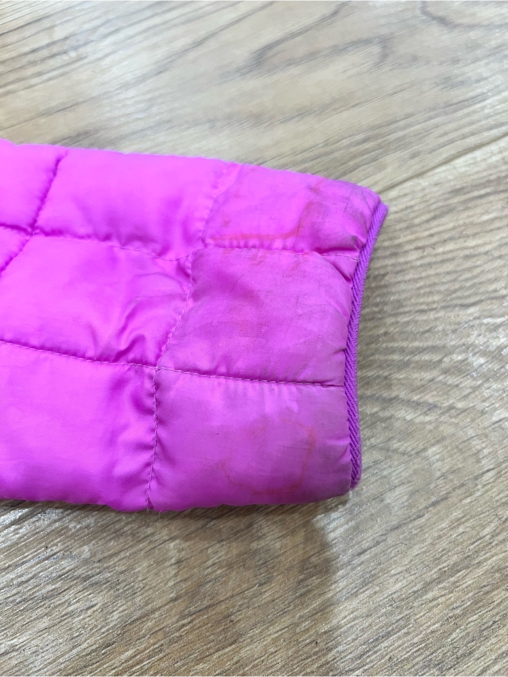 The North Face Girls' Pink Magenta Quilted Hooded Puffer Jacket Youth Size 3 - Picture 9 of 16